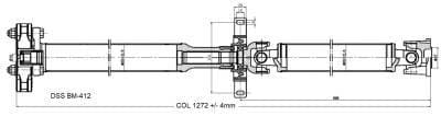 Drive Shaft Assembly BM-412