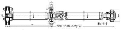 Drive Shaft Assembly BM-415