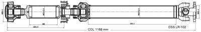 Drive Shaft Assembly LR-102