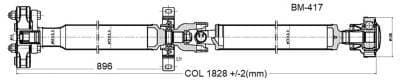Drive Shaft Assembly BM-417