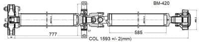 Drive Shaft Assembly BM-420