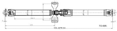 Drive Shaft Assembly TO-005