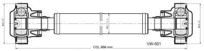 Drive Shaft Assembly VW-501