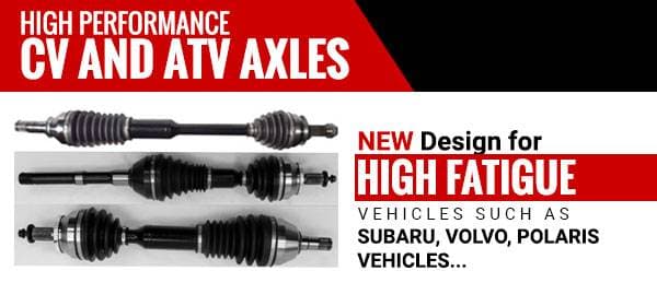 CV and ATV Axles